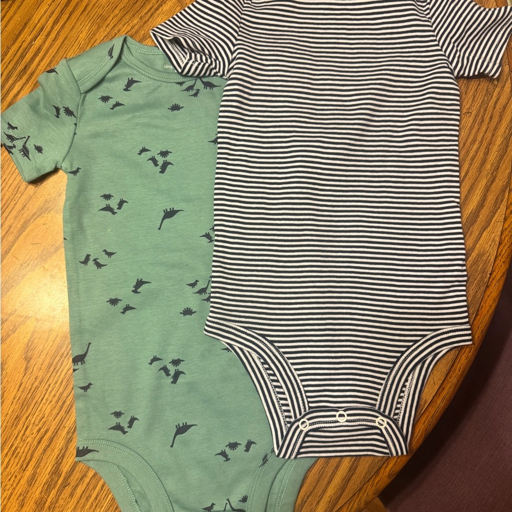 Carters 24 m body suits